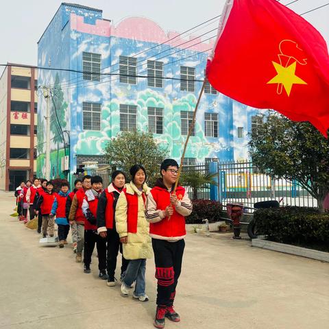 学习雷锋好榜样 争做新时代好队员——孙铁铺镇金太阳学校开展学雷锋系列活动