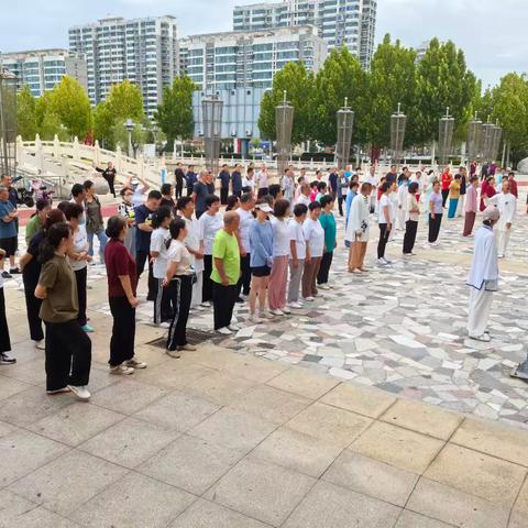 运河博物馆培训基地首期24式太极拳培训班火热进行中