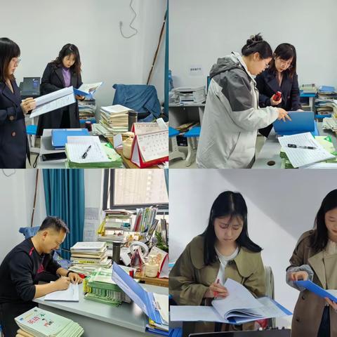 常规落实提质量，妙笔耕耘促成长——秦都区金山学校东校区教学常规检查