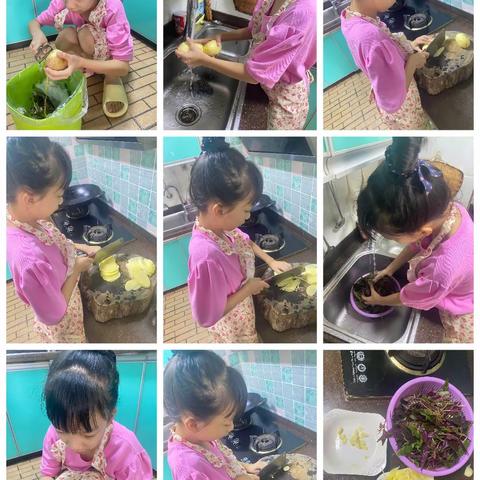 四七班田珈瑞:健康清沙汉菜，开胃醋溜土豆丝