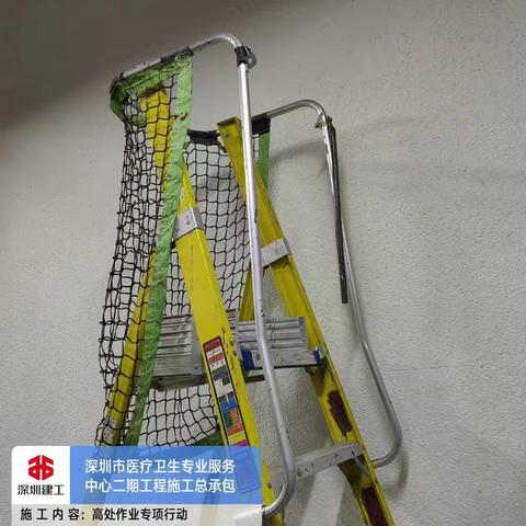 医疗卫生专业服务中心项目12月24日高处作业操作平台专项行动简报