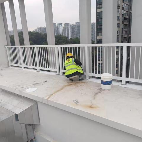 医疗卫生专业服务中心项目1月3日高处作业操作平台专项行动简报