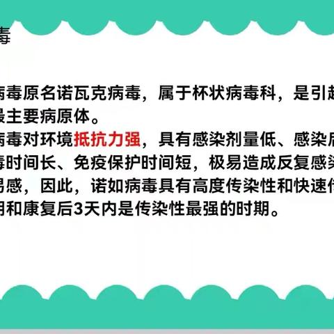 预防诺如病毒 从你我做起——雷锋小学预防诺如病毒知识宣传篇