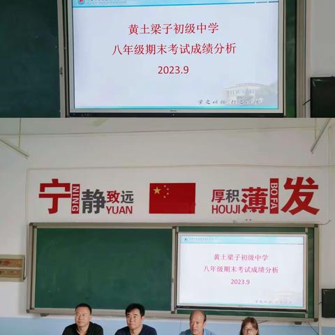 精析得失提质增效，凝心聚力共谱新篇 ——黄土梁子初级中学召开九年级期初工作会暨八年级期末成绩分析会