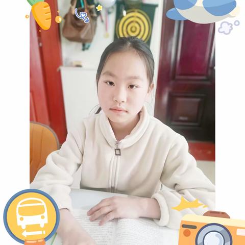 濮阳县第四实验小学六年级5班李雨飞的寒假生活