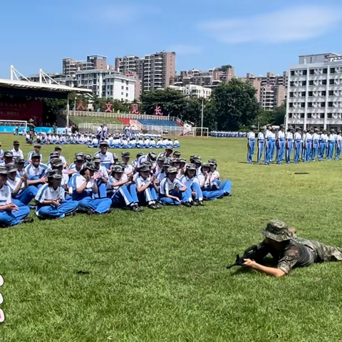 骄阳下的青春 | 海口市第一中学2026届高一年级8月31日军训掠影