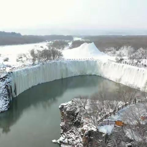 冰雪奇趣，梦幻镜泊湖