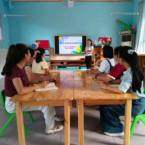 “大班幼儿责任感培养的策略与实践研究”——新平县戛洒小蜜蜂幼儿园大班组教研活动