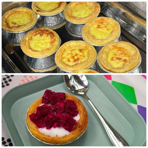 “美味水果蛋挞DIY”——新平县戛洒小蜜蜂幼儿园大一班食育活动