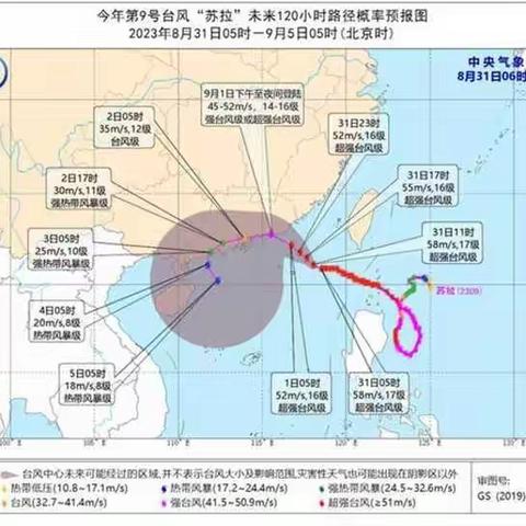 立新社区长着服务站关于台风预警及防范的报告