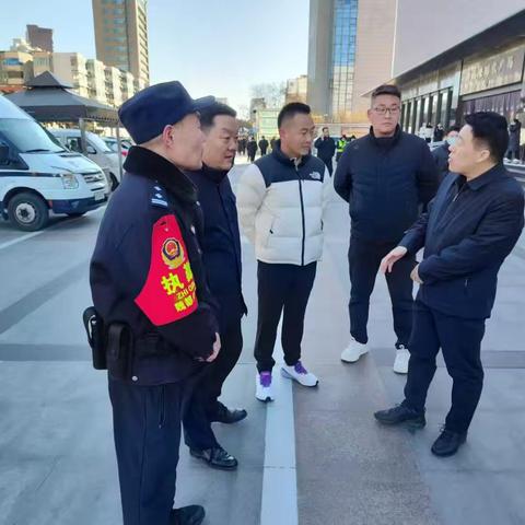 区委副书记、政法委书记孙卫东到魏都区商超景区调研春节期间安全稳定工作
