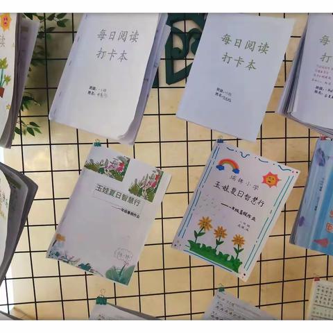 缤纷夏日，“暑”我最精彩——瑞锦小学二年级暑假作业展