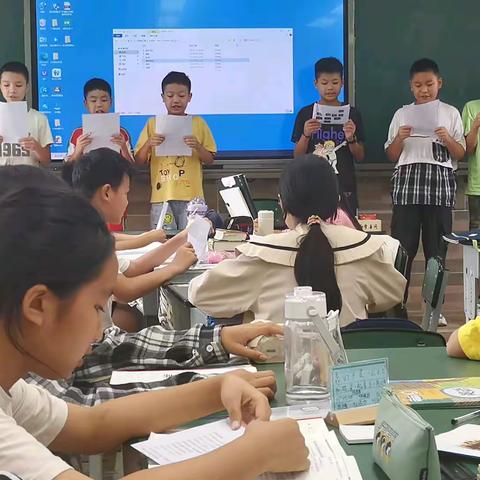 七二班2023年9月19日英语展示课纪实