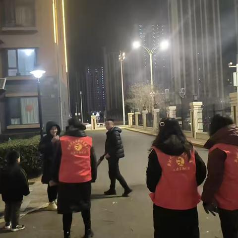 元旦巡逻禁止烟花爆竹