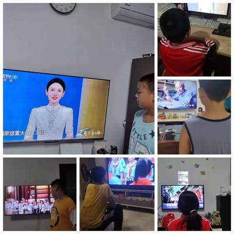强国复兴有我，誓憾盛世中华一一中华南学子收看央视“开学第1课”