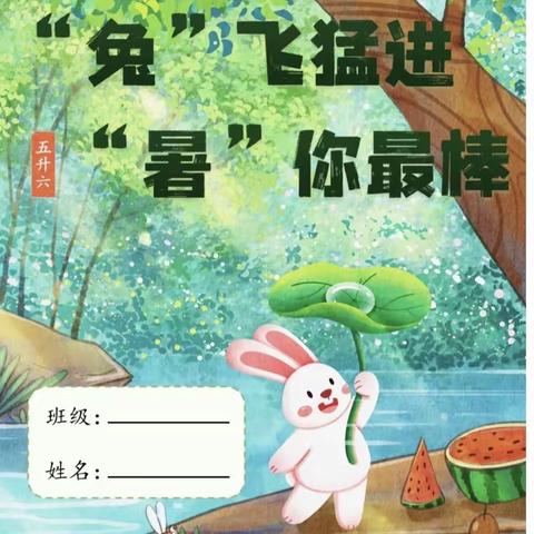 “兔”飞猛进 “暑”你最棒——开封市西门大街小学五二班暑假特色作业设计