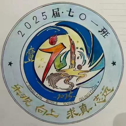 以美育人  匠心筑梦——张坂中学七年级班徽设计巡礼