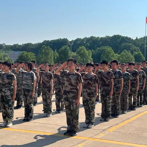 训少年之体魄，强中华之脊柱——记武汉市晴川高级中学高一（10）军训生活