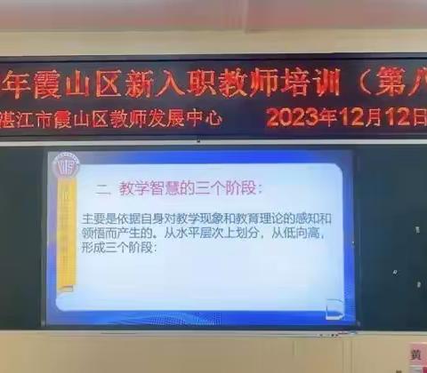 开展“竞标争先”研训活动 展现“比学赶超”奋勇状态 ——记湛江市霞山区教师发展中心推进基础教育高质量发展系列（九）