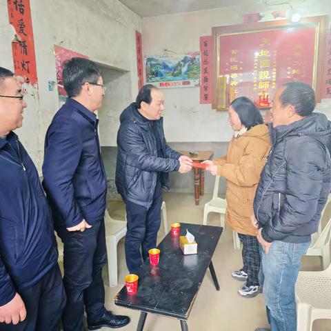 新春慰问暖英模 共话平安传正气