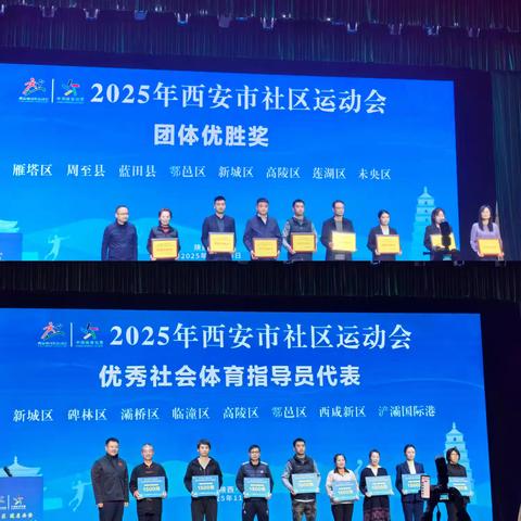 运动绽风采 荣耀启新程 —— 高陵区闪耀西安市社区运动会闭幕式