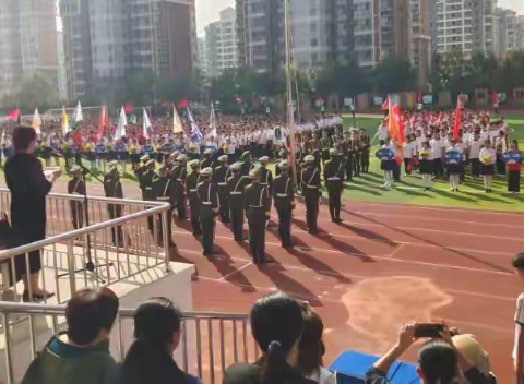 青春的风采和美好，记难忘的秋季运动会