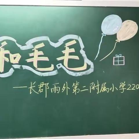 整本书阅读 《我和毛毛》 长郡雨花外国语第二附属小学 2201中队