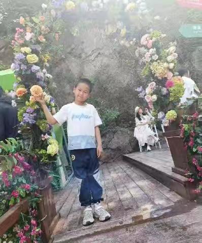 我是小小旅行家一一淄博红叶杮岩