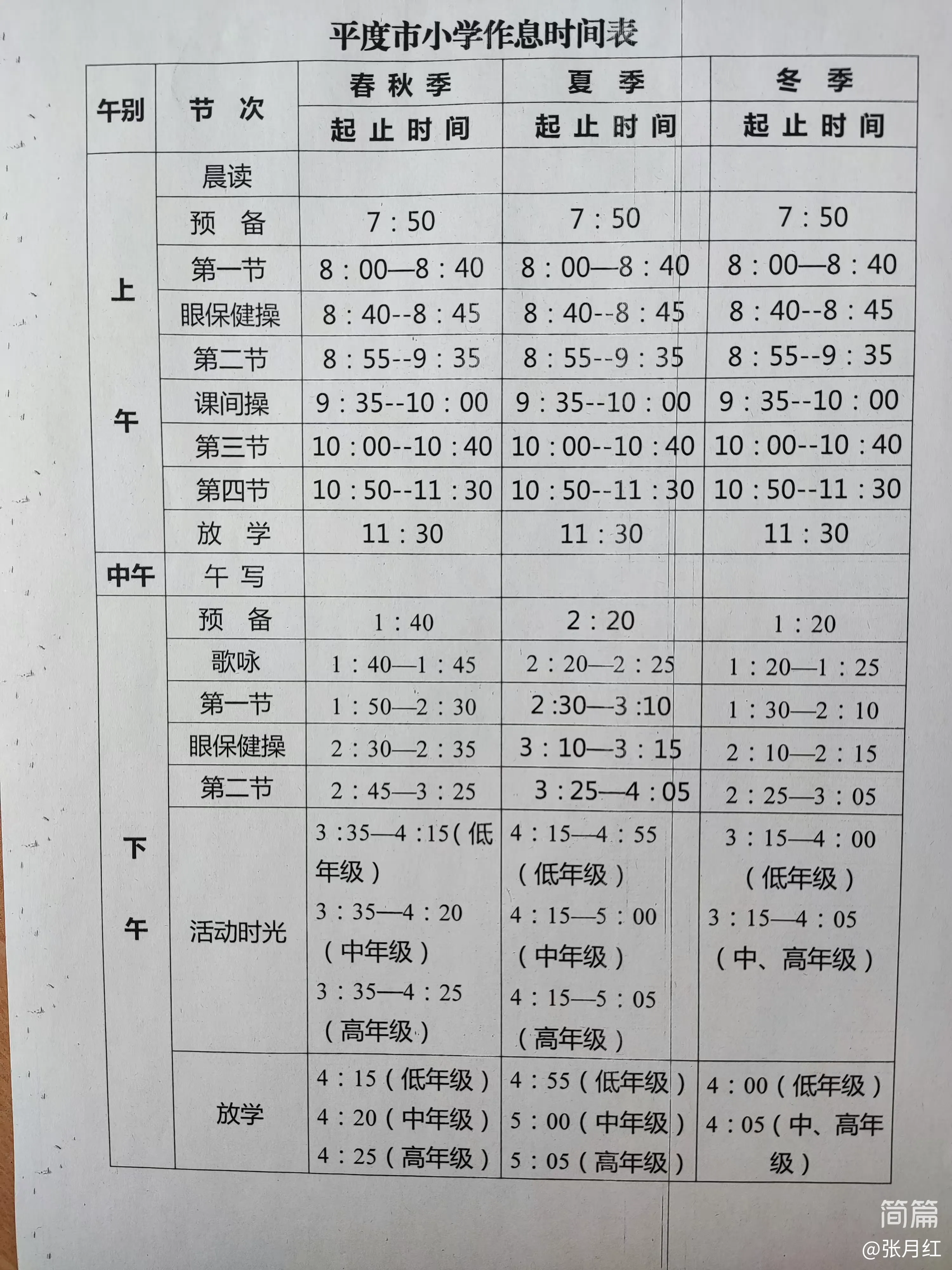 简篇-遇见更美好的自己 ——大西头小学 新生入学指南
