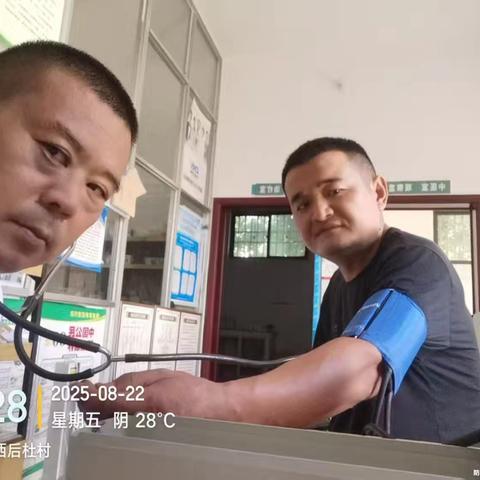 “健康管理服务敲门行动”—陈化店卫生院