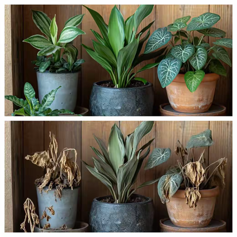 拯救阳台枯萎植物