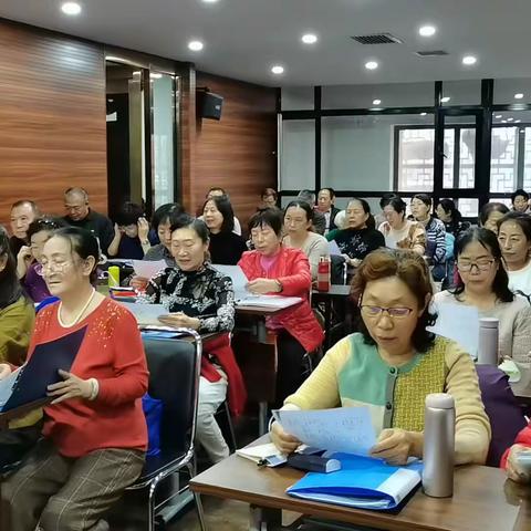 大同市宏达老年大学 十二月份声乐班第二节 声乐课堂训练集锦