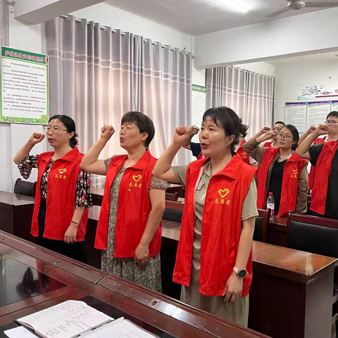 “强化党纪教育，践行初心使命”——源汇区大刘小学党支部六月份主题党日活动
