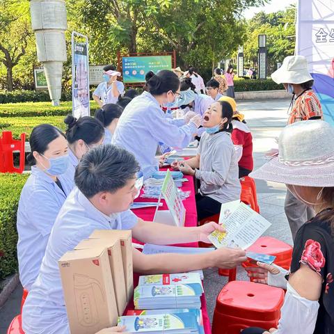 儋州市卫健委组织开展2024年全国爱牙日主题宣传活动