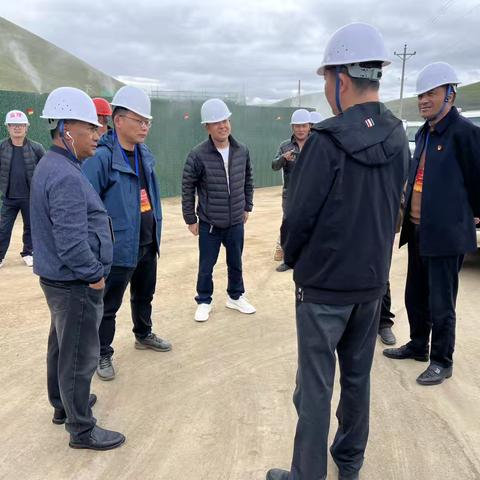 县调研组赴虾扎镇调研重点项目及民生工作并召开座谈会