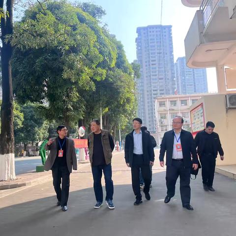 市教育督导组莅临我校开展调研工作