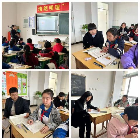 三月杨柳醉春烟 入校指导谱新篇——易县教体局教研室赴神石庄中心小学教研指导纪实