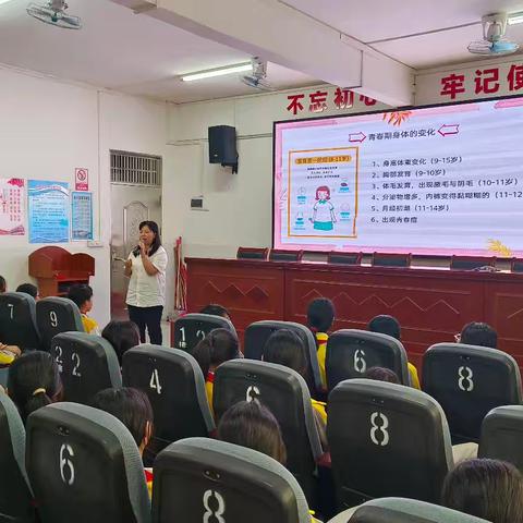 【筑牢青春防护盾 护航成长新征程】——仁化县周田中心小学六年级青春期宣讲活动