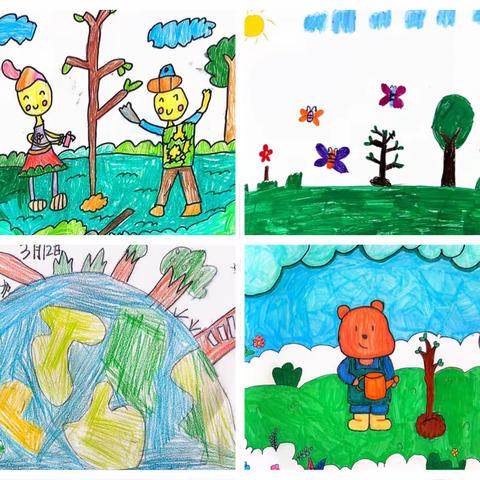 主题教育丨爱护绿植 保护环境——沙芜中心小学植树节系列活动