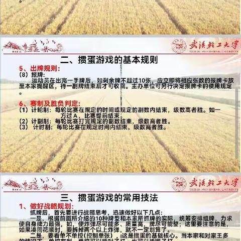 掼蛋游戏基本规则与常用技法