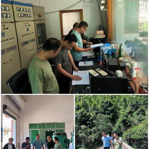 金华市水利葛跃平等一行到武义县检查1000千瓦以下小水电站“两不”“八有”创建工作
