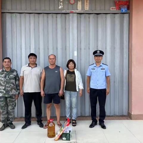 升昌村委会“八一建军节”走访慰问退役军人