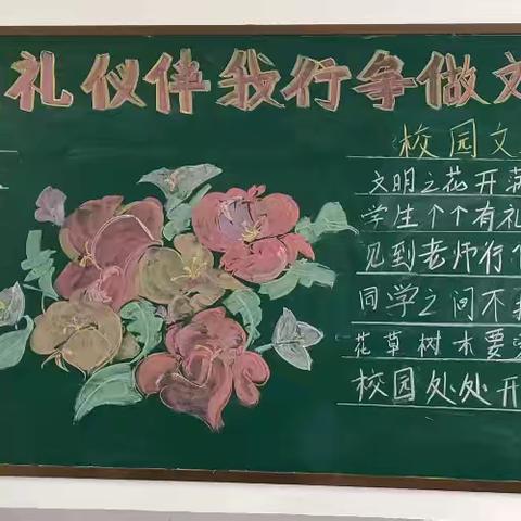 妙手巧思绘板报 方寸之间展新风——尖字沽中学2024—2025学年第一学期黑板报评比