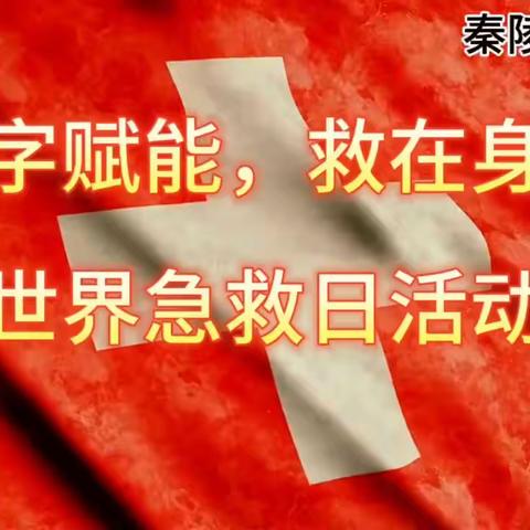 秦陵科技社区开展退役军人“数字赋能，救在身边”急救日主题活动