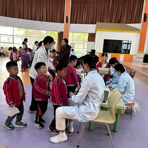 里则中心园幼儿健康体检