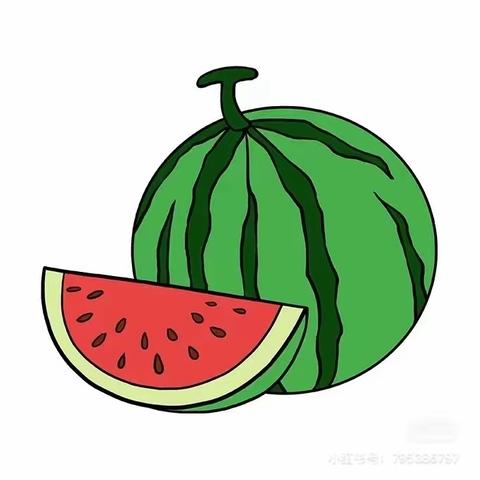 兴平幼儿园小一班周五手工—— 《西瓜🍉扇子🪭》