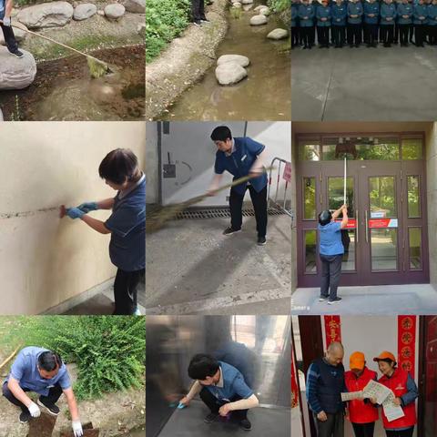 坚守岗位践初心 枫林九溪竹韵5月工作简报