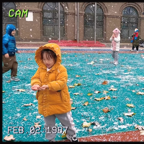 天地生幼儿园大五班——下雪啦❄️