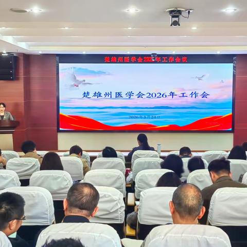 党建强会 学术赋能 清廉护航 —楚雄州医学会召开2026年工作会