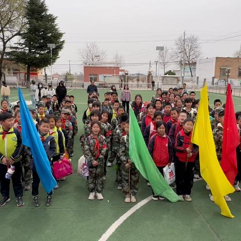 “把春天的颜色装进眼睛里” ‍林皋中心校许道小学开展春游活动